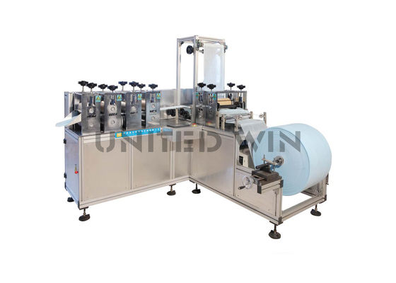 Anti Skid Ultrasonic Non Woven Shoe Cover Machine High Speed 5.5kw