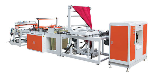 Otomatik Yükleme Cihazı ile Tam Otomatik W Cut Non Woven Çanta Yapma Makinesi